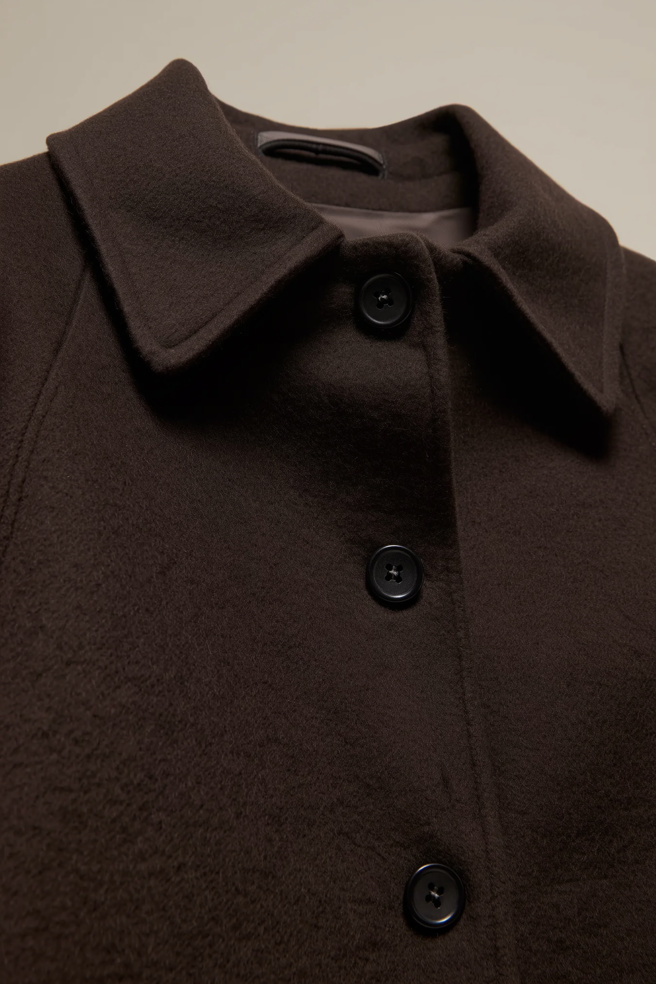 brown woolen jacket